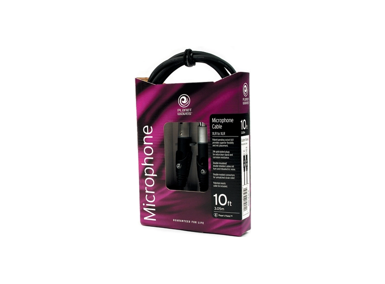 Planet Waves PW-M-10 Mic.Kabel XLR-XLR 3m 